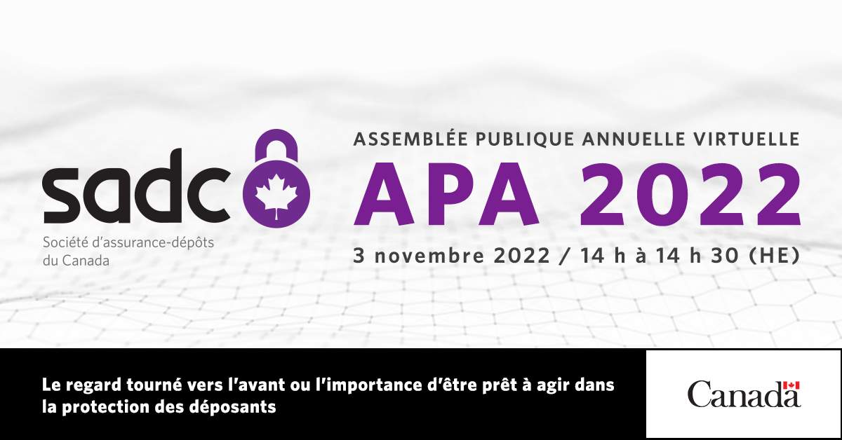 Assemblée publique annuelle virtuelle - APA 2022