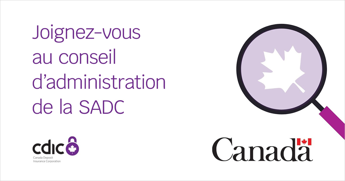 Joignez-vous au conseil d'administration de la SADC